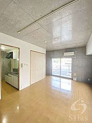 カシェット住吉 7階1Kのリビング/ダイニング