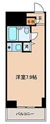 アルス音羽2 ワンルームの間取図画像