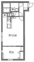 東京メトロ丸ノ内線 中野坂上駅 徒歩2分の賃貸マンション 3階1LDKの間取り