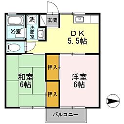 間取図画像 2DK