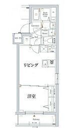 間取図画像 1DK