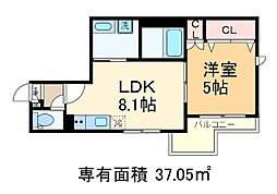 間取図画像 1DK