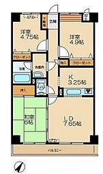 ヌーベルヴィラII 3階