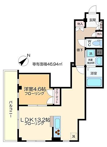 ホームズ Ok Residence 新小岩 1ldk 賃料14 3万円 2階 46 94 賃貸マンション住宅情報
