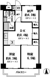 ヒルブリッジ.ヒル.No.2 2SDKの間取図画像