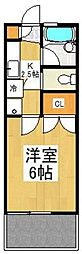 MOハウス 1Kの間取図画像