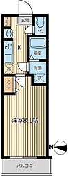 OrchidResidence両国2 1Kの間取図画像