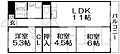 枚方壱番館2階7.7万円
