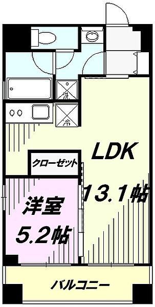 東京都八王子市横山町(賃貸マンション1LDK・10階・43.00㎡)の写真 その2