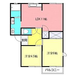 メゾン小町A 2階