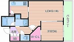 BELISTA北梅田 5階/-
