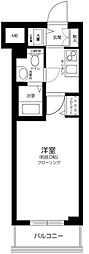 ガラ・グランディ大手町 1Kの間取図画像