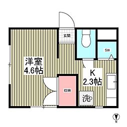 サンハイツ日野 2階/C202