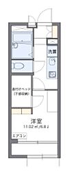 間取図画像 1K