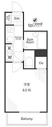 T.K.Bridge西新宿 1Kの間取図画像