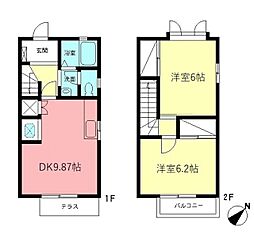 メイプルハイツ 2階