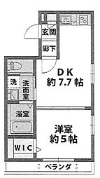 間取図画像 1DK