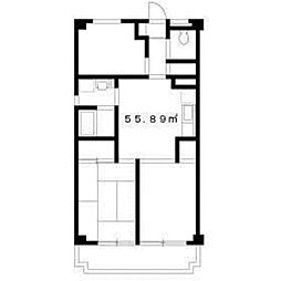 綾東ヴィレッジ壱番館 3DKの間取図画像