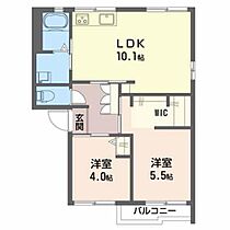 リベラ東 A0201 ｜ 広島県広島市東区牛田東１丁目16-14（賃貸アパート2LDK・2階・46.30㎡） その2