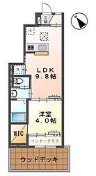 グランルミエール 1LDKの間取図画像