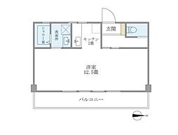 間取図画像 ワンルーム