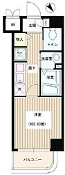 ScenaM 1Kの間取図画像