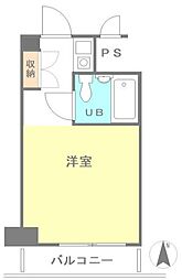 ウイン青山 ワンルームの間取図画像