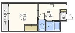 間取図画像 1DK