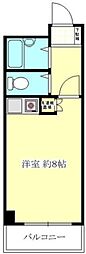 ニックアーバンハイム南太田 1Kの間取図画像