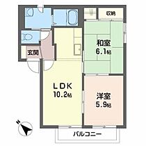 カステ－ロ才天 202 ｜ 岩手県一関市山目字才天205-1（賃貸アパート2LDK・2階・50.00㎡） その2