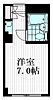 六本木ユニハウス6階8.0万円