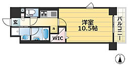 Schlossvoneins 1Kの間取図画像