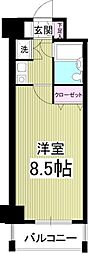 ジェネピア東千葉 1Kの間取図画像