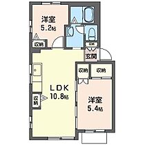 ロイヤルハイツ　Ｂ 00202 ｜ 神奈川県横浜市磯子区杉田７丁目28-11（賃貸アパート2LDK・2階・44.70㎡） その2