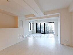 レジディア白金高輪 1階2LDKのリビング/ダイニング