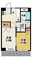 サンスクエア深田台1階4.3万円
