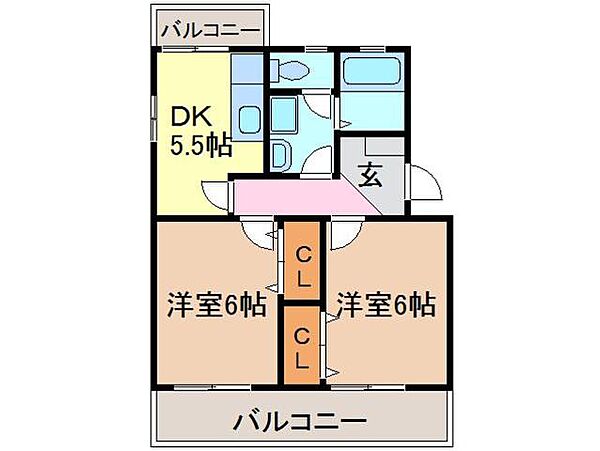 リサイア ｜静岡県富士市中之郷(賃貸アパート2DK・1階・45.63㎡)の写真 その2