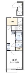 レオネクスト新宿台 1Kの間取図画像