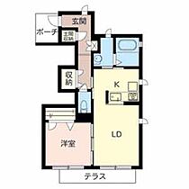 シャーメゾン　大路 0102 ｜ 滋賀県草津市大路３丁目4-15（賃貸アパート1LDK・1階・47.69㎡） その2