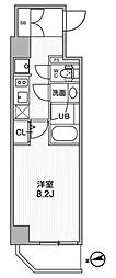 TASUKI RICHESSE KAMATA 1Kの間取図画像