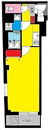 b'CASA西日暮里 1Kの間取図画像