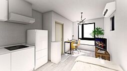 プレミア八幡山 4階ワンルームのリビング/ダイニング