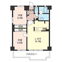 ラフィーヌ桜新町 00302 ｜ 東京都世田谷区桜新町２丁目21-13（賃貸マンション2LDK・3階・64.80㎡） その2