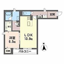 シャーメゾン　ラヴニーナ　セカンド A0203 ｜ 長崎県西彼杵郡時津町浜田郷776-11、776-5（賃貸アパート1LDK・2階・57.01㎡） その2