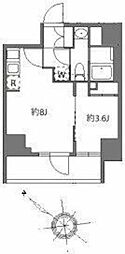 アラート横濱桜木町II 1LDKの間取図画像