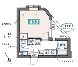 クリスタルコート新江古田 4階