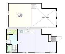 トワーズ笹塚 1階ワンルームの間取り
