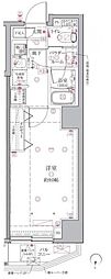 クレイシア・ヴァースクレイシアIDZ芦花公園 1Kの間取図画像