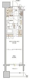 クレヴィア池袋East 1DKの間取図画像