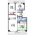 エバーランドシティ新・泉北4番館3階8.3万円